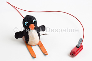 Mes jouets sports d'hiver, Patrick Despartures Collection, Skier Penguin