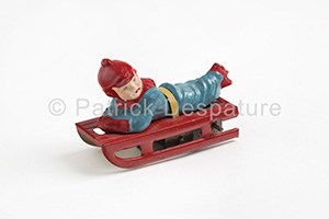 Mes jouets sports d'hiver, Patrick Despartures Collection, Liegender Rodler