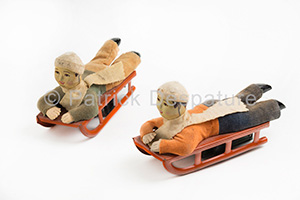 Mes jouets sports d'hiver, Patrick Despartures Collection, Liegende Rodler