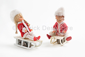 Mes jouets sports d'hiver, Patrick Despartures Collection, Sitzende Rodler