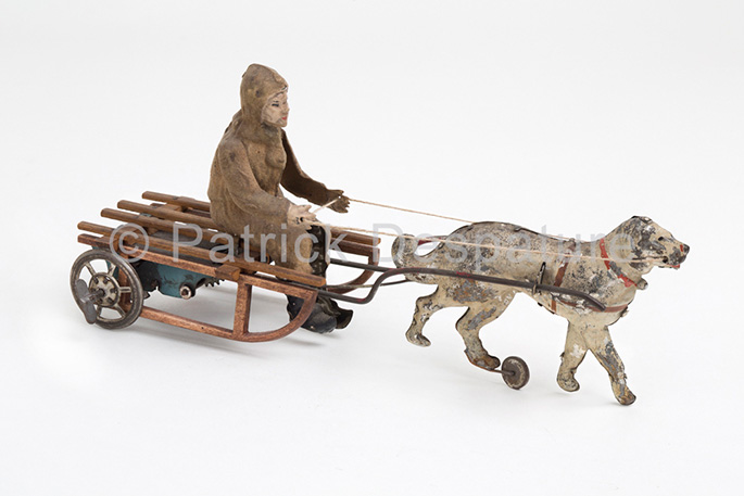 Mes jouets sports d'hiver, Patrick Desparture Collection, Polarschlitte