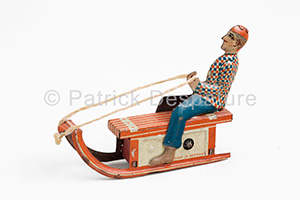 Mes jouets sports d'hiver, Patrick Despartures Collection, Sitzender Rodler