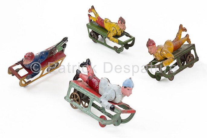 Mes jouets sports d'hiver, Patrick Desparture Collection, Liegende Rodler
